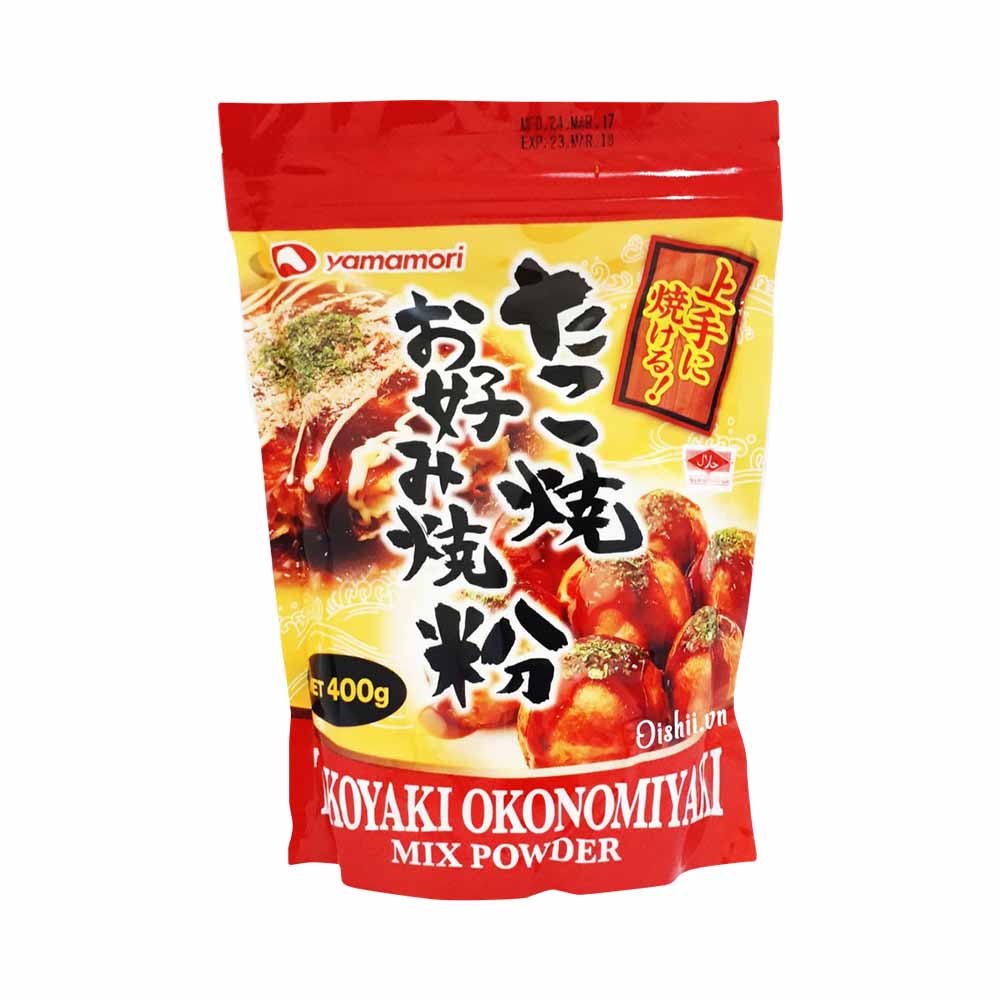 Bột làm bánh Takoyaki Okonomiyaki Mix powder 400g - WF014