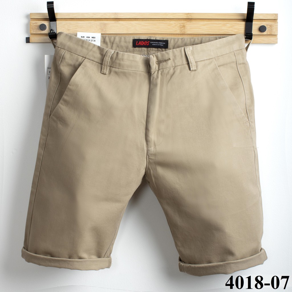 Quần short kaki thun LADOS-4018