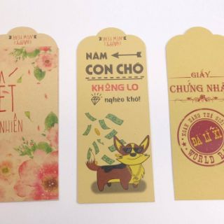 Bao lì xì mẫu 2018
