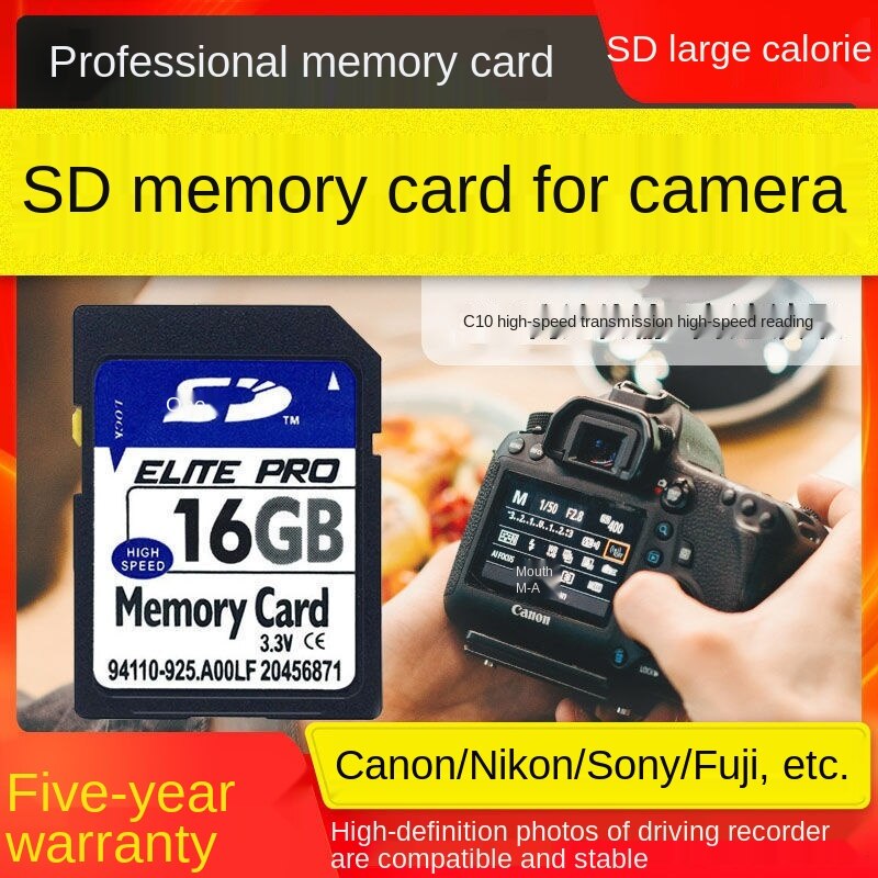 Thẻ Nhớ Tốc Độ Cao Cho Máy Ảnh Canon Sony Slr