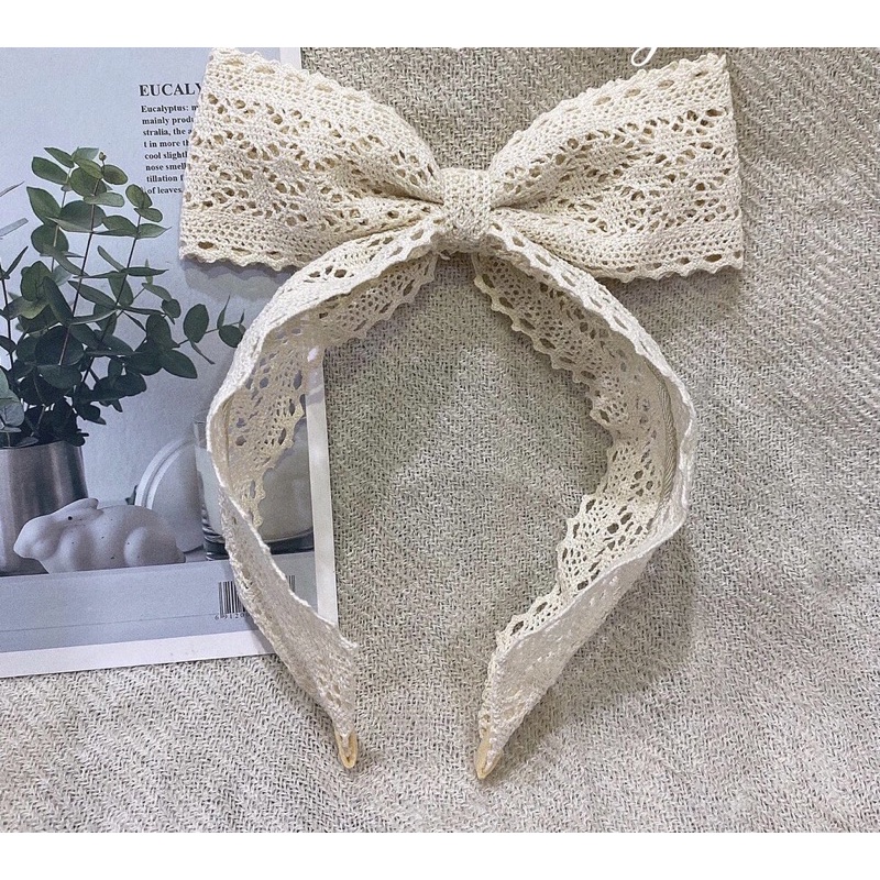 Nơ Băng Đô cài tóc cho bé