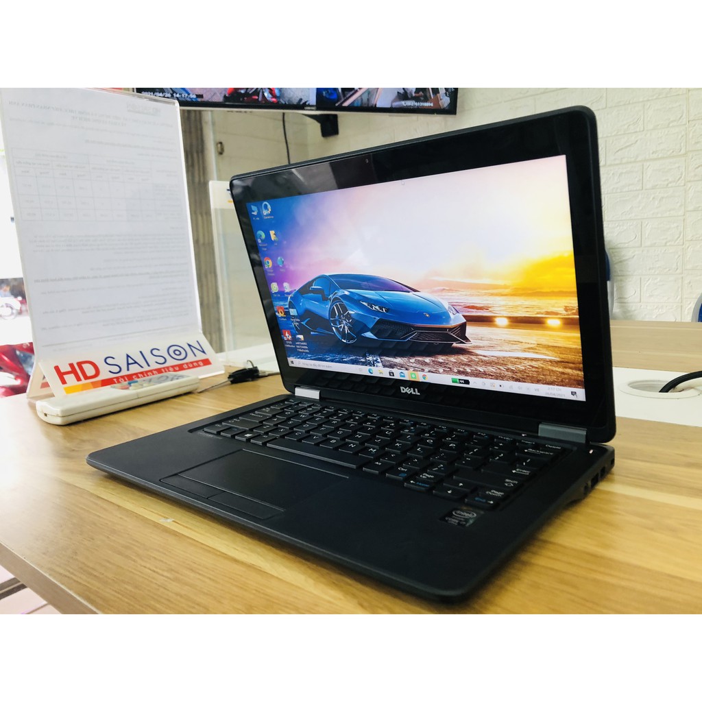 Máy tính laptop dell latitude e7250 i7-5600u ram 8gb ssd 256gb 12.5 inch siêu bền siêu mỏng