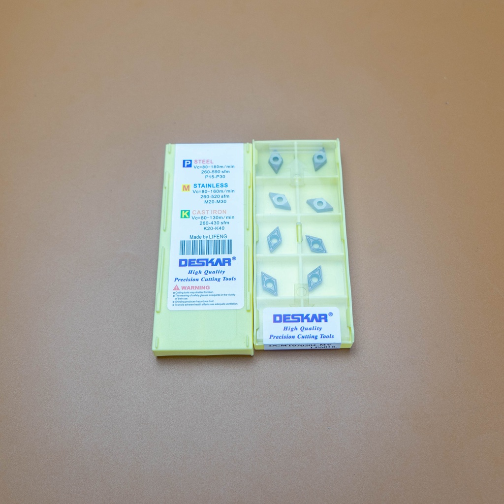 Mảnh dao  tiện D07 Deskar DCMT070204 LF6018