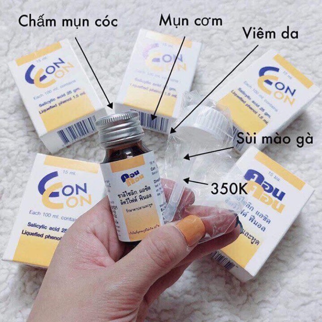 Mụn cóc concon thái lan