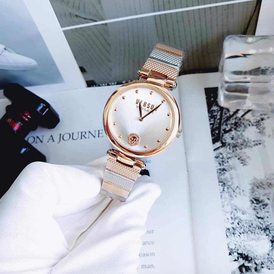 Đồng hồ nữ dây thép Versus Versace Los Feliz Watch 34mm 2021