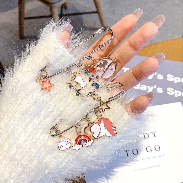 Trâm Cài Áo Phong Cách Hàn Quốc Độc Đáo