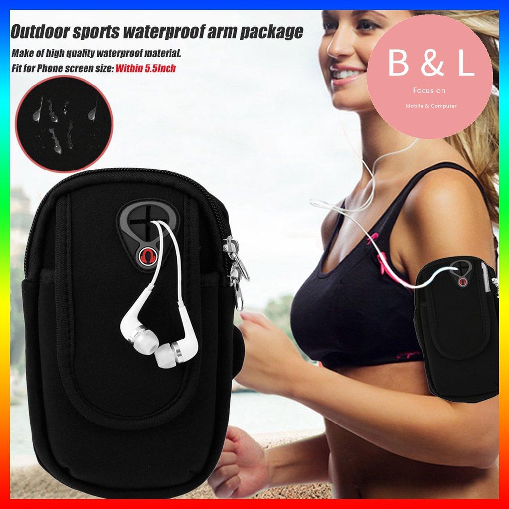 Túi Đựng Điện Thoại Đeo Cánh Tay Chống Thấm Nước 5.5 &quot;