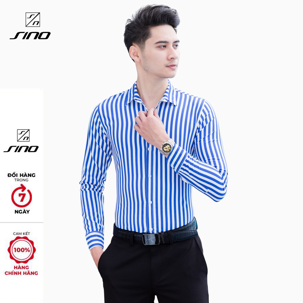 Áo Sơ Mi Nam Dài Tay Thời Trang - Thiết Kế Theo Style Cao Cấp