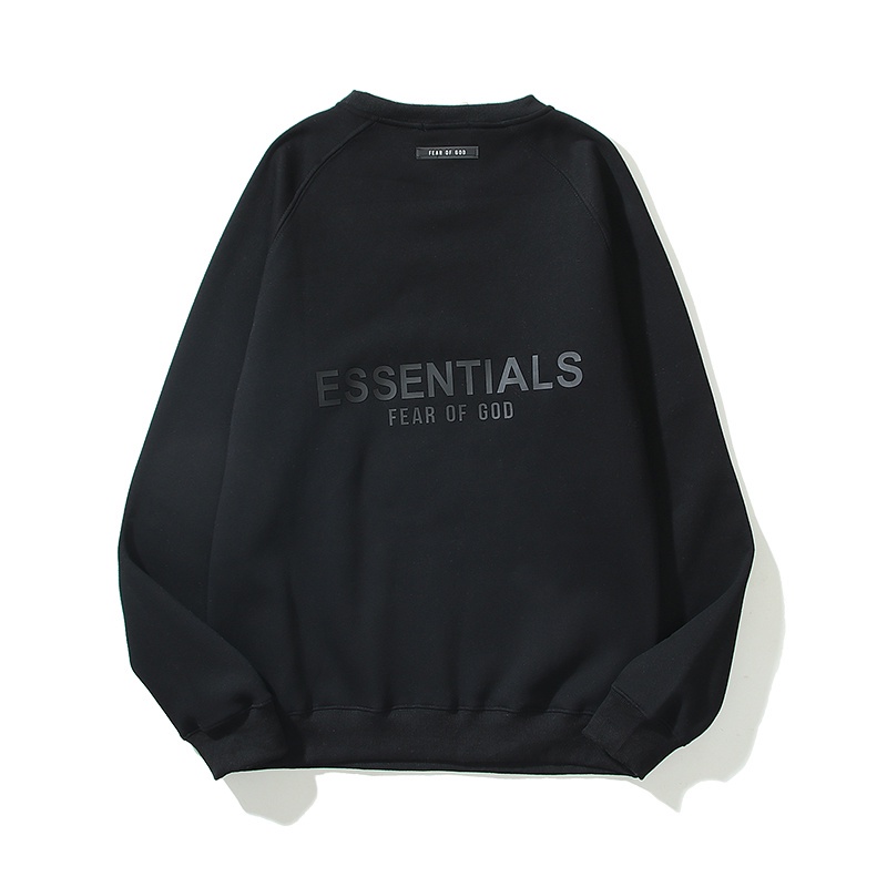 Áo tay dài form rộng cổ tròn in họa tiết chữ trẻ trung dành cho unisex