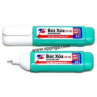 Bút xóa nước Thiên Long chính hãng CP-02, kiểu dẹp (1 cây)