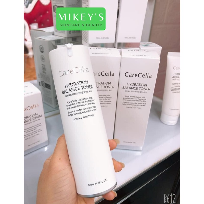 TONER KIỀM DẦU Carecella Mikeybeauty92 SE KHÍT LỖ CHÂN LÔNG cho da dầu mụn Hàn Quốc (120 ml)