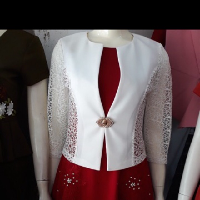 Áo vest lửng phối ren tay lỡ .3 mầu : đen, đỏ ,trắng . Size: SML | BigBuy360 - bigbuy360.vn
