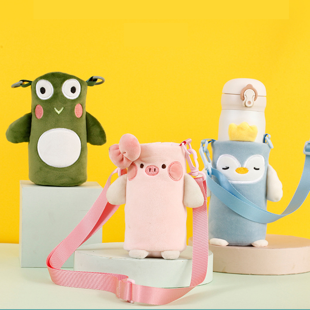 Túi đựng bình nước giữ nhiệt họa tiết hoạt hình dễ thương