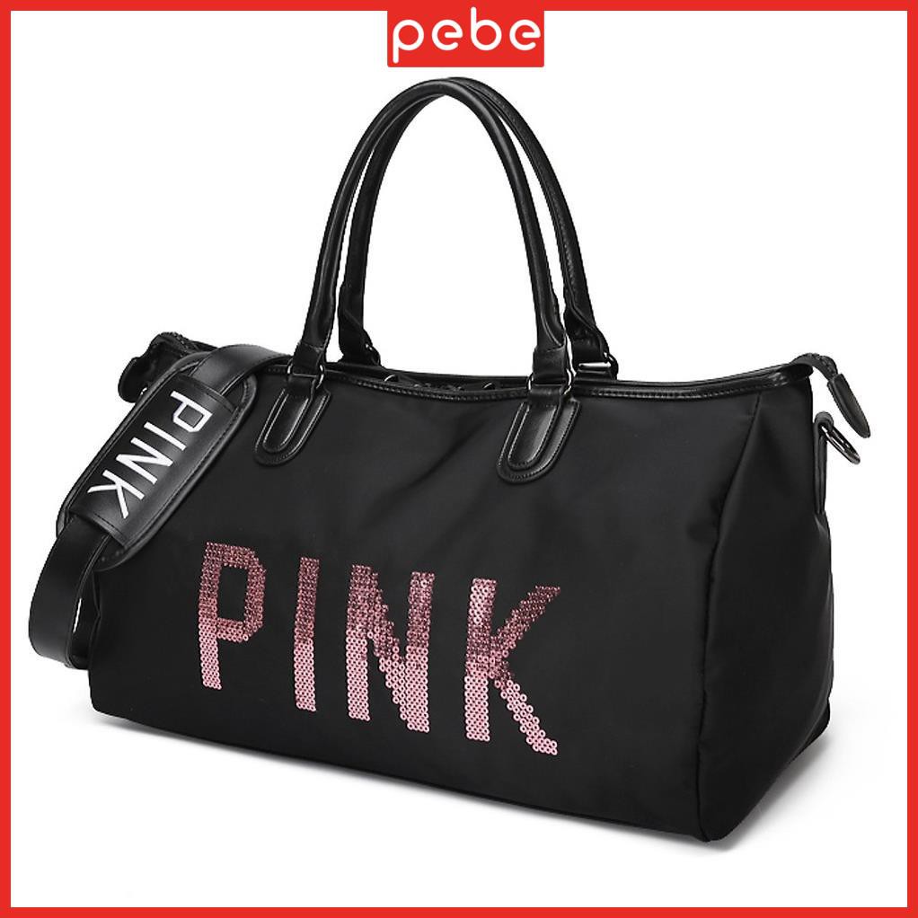 Túi du lịch Pink Size to, đựng đồ du lịch, tập GYM vừa thời trang lại gọn nhẹ