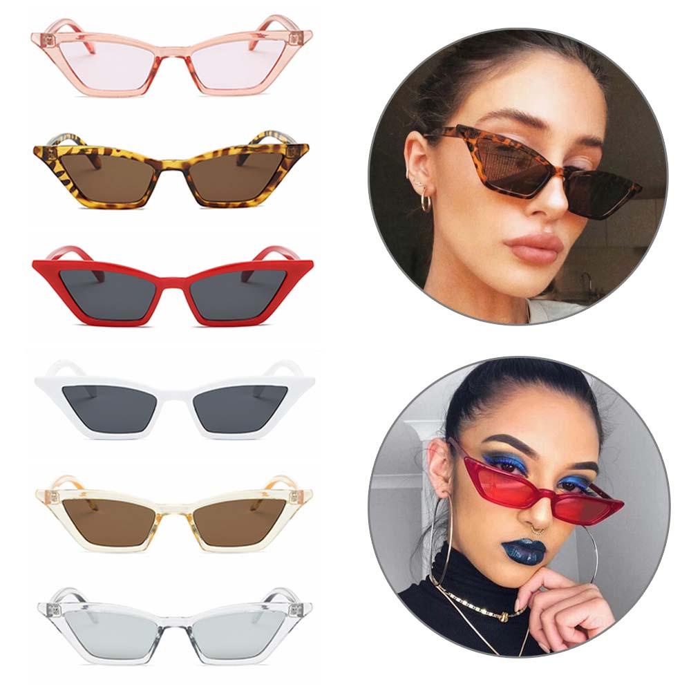 Kính Mát Hình Mắt Mèo Phong Cách Cổ Điển Dành Cho Nữ