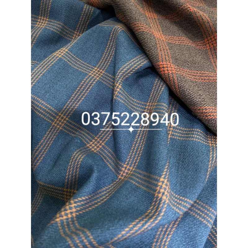 Vải xd tuýt si kẻ