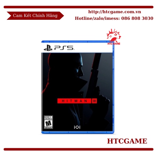 Đĩa game Hitman 3 dành cho PS4/PS5