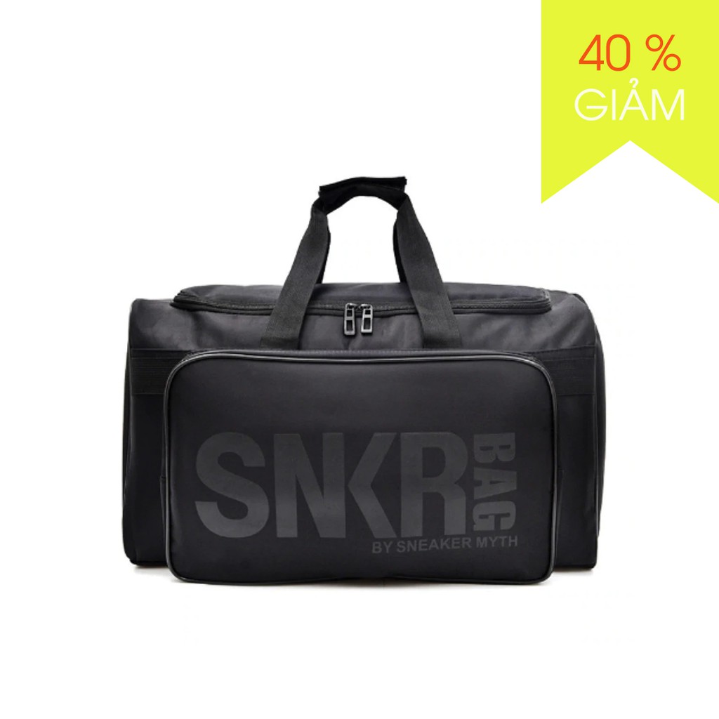 Túi xách du lịch SNKR bag Đựng giầy/dép/quần áo, trắng/đen