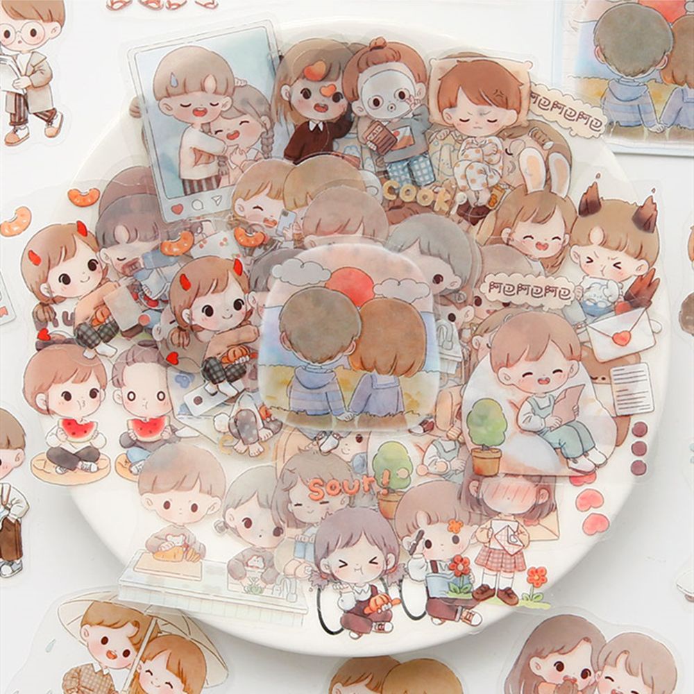 Miếng Dán Trang Trí Laptop/ Sổ Tay/ Sổ Tay Hình Bình Nước Dễ Thương Chống Thấm Nước Cho Nam Và Nữ