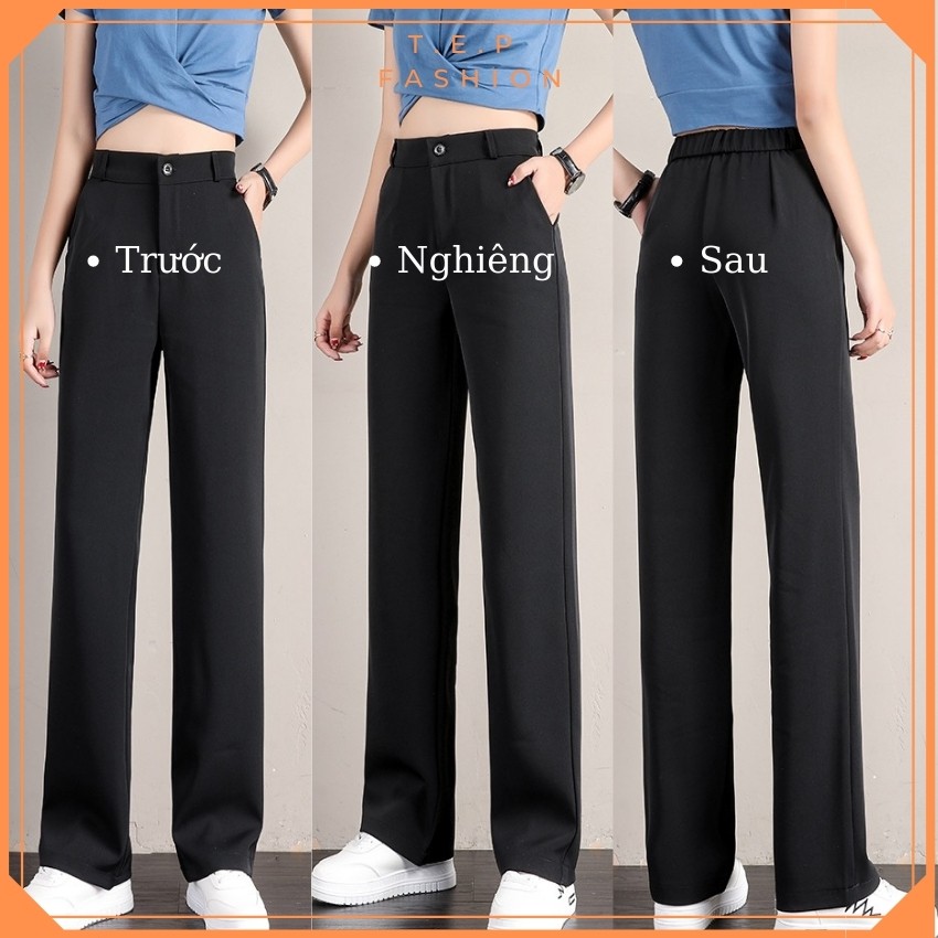 Quần Ống Rộng Nữ Lưng Cao Cạp Chun Dài Quần 92cm TEP VENUS QRT922 | BigBuy360 - bigbuy360.vn