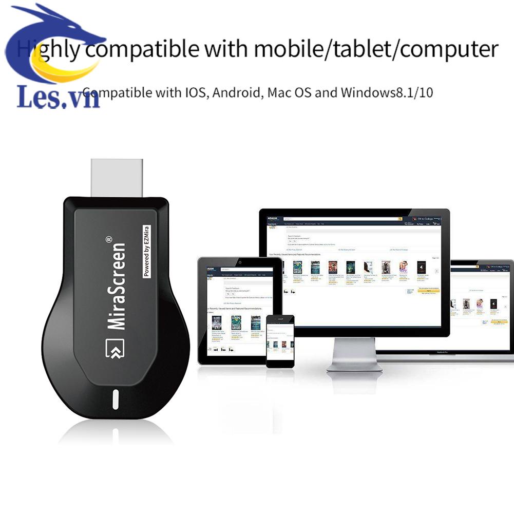 Bộ ChuyểN ĐổI Màn Hình Không Dây M2 Pro HDMI 1080P Cho iOS Android PC