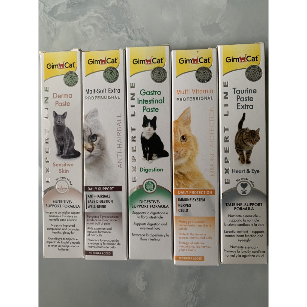 GIMCAT- GEL DINH DƯỠNG CHO MÈO