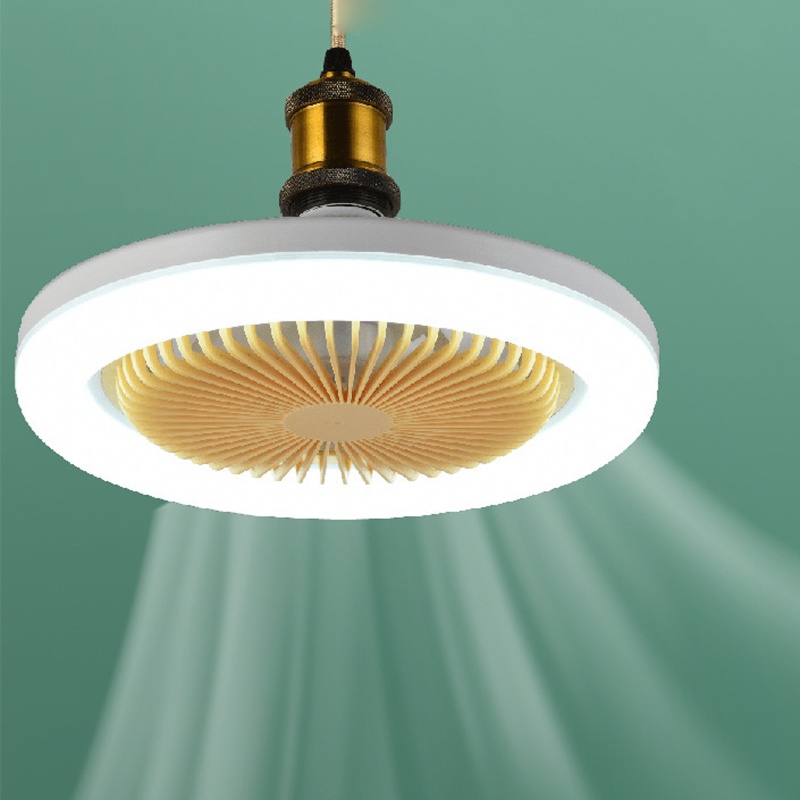 Quạt Trần Có Đèn LED 3 Chế Độ AC 85V-265V 30W