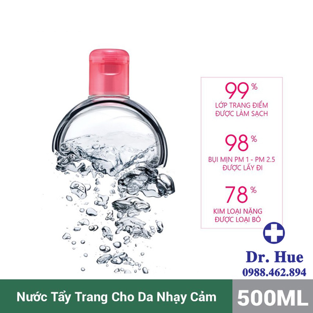 [CHÍNH HÃNG] Nước Tẩy Trang BIODERMA H2O SOLUTION 500ml