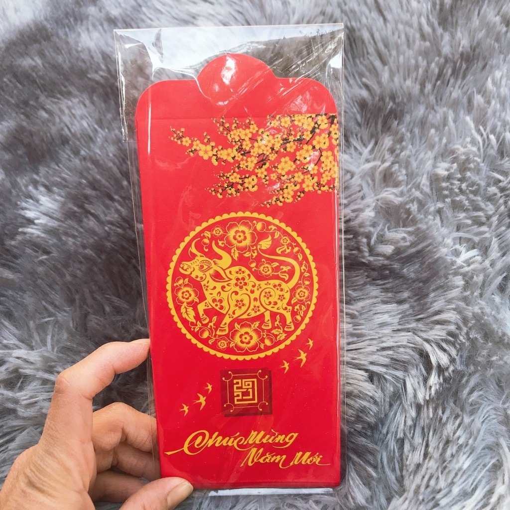 Combo 10 Bao Lì Xì Tết 2021 Tổng Hợp Đủ Mẫu Bìa Cứng Chuẩn Loại Đẹp To Dày