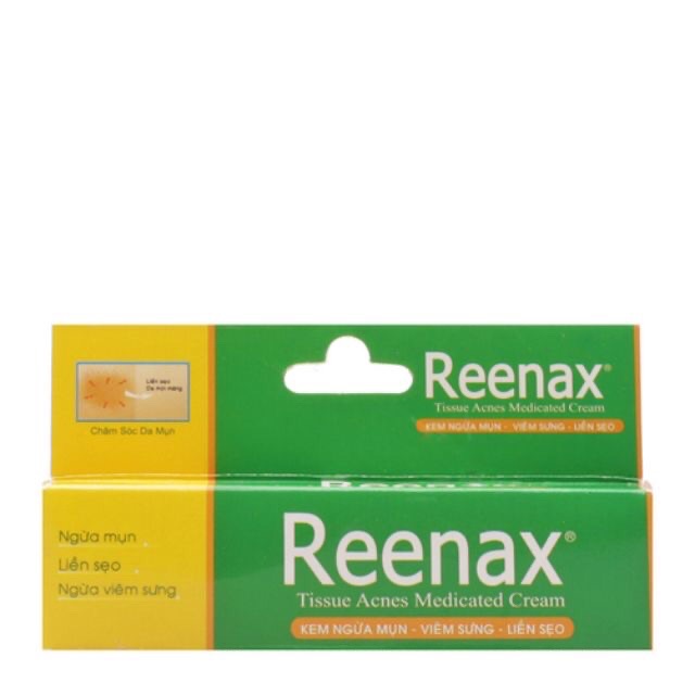 Reenax kem ngừa mụn , viêm sưng, liền sẹo tube 5gr