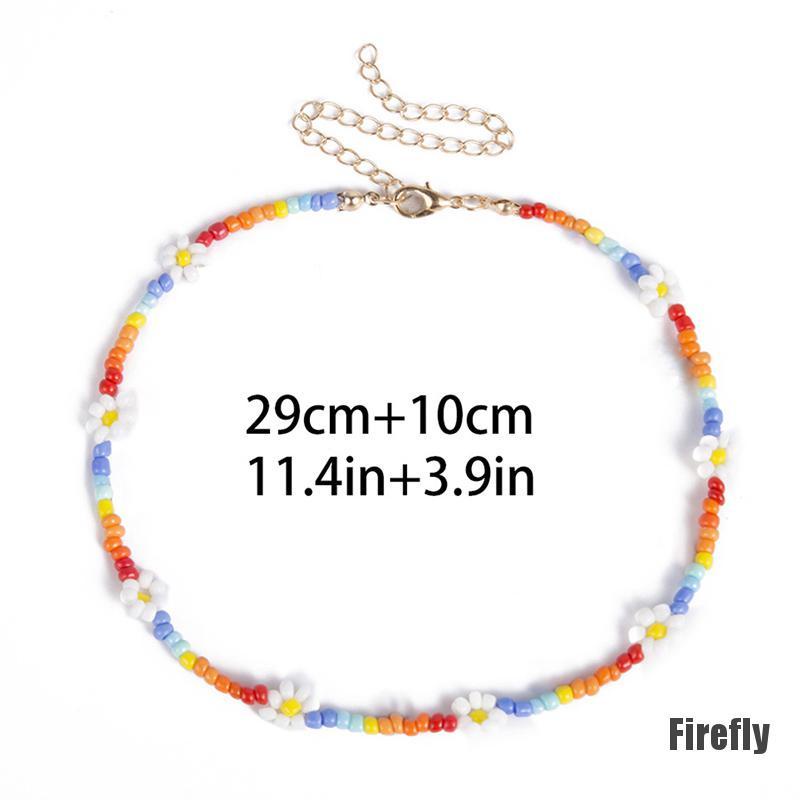 Vòng Cổ Choker Đính Hoa Phong Cách Boho