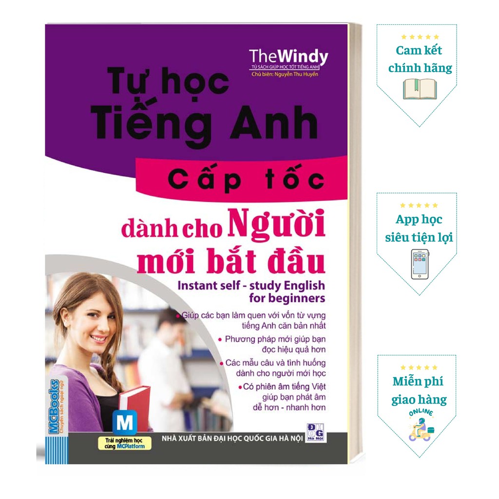 Sách - Tự học tiếng Anh cấp tốc – cho người mới bắt đầu