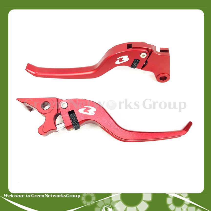 Cặp tay thắng tay côn Exciter RCB Màu Đỏ ( loại tăng chỉnh xoay tròn ) Greennetworks