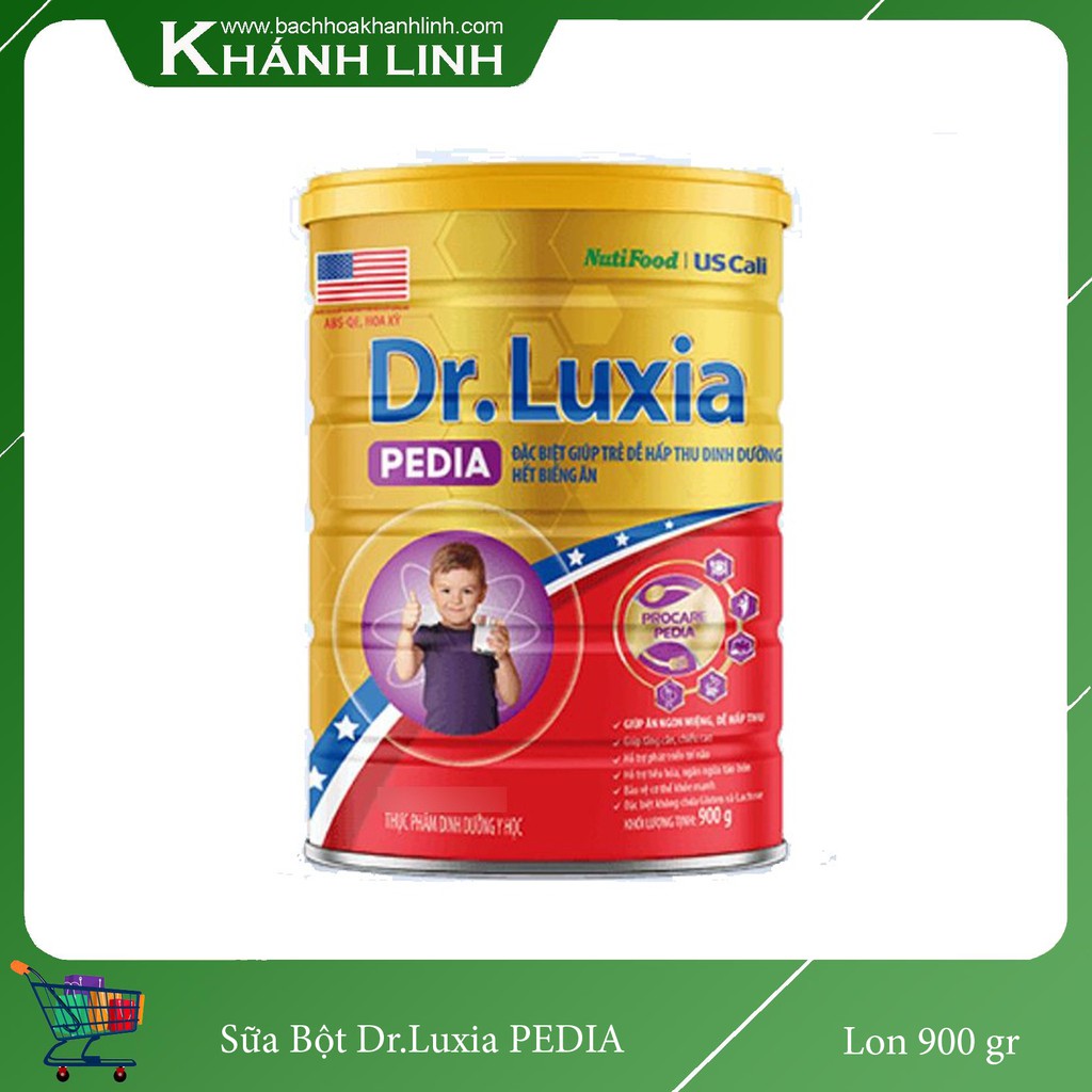Sữa bột Dr.LUXIA PEDIA Lon 900gr