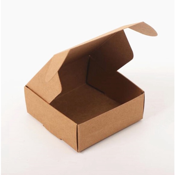 Hộp Giấy Kraft Đựng Bánh Kẹo Làm Thủ Công 5.5-12.5CM