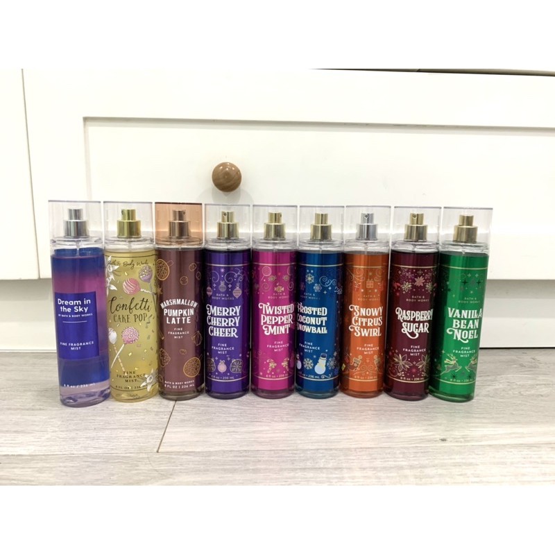 Thanh lý xịt thơm Bath and Body Works . Có fix giá cho các chịu ship cao (ib mình tư vấn mùi nha)