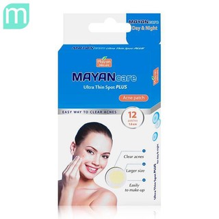 Miếng dán mụn Mayan care hộp 12 tặng thêm 8 miếng