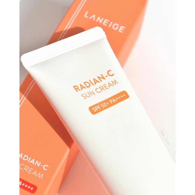 Kem chống nắng dưỡng trắng Laneige Radian C sun cream