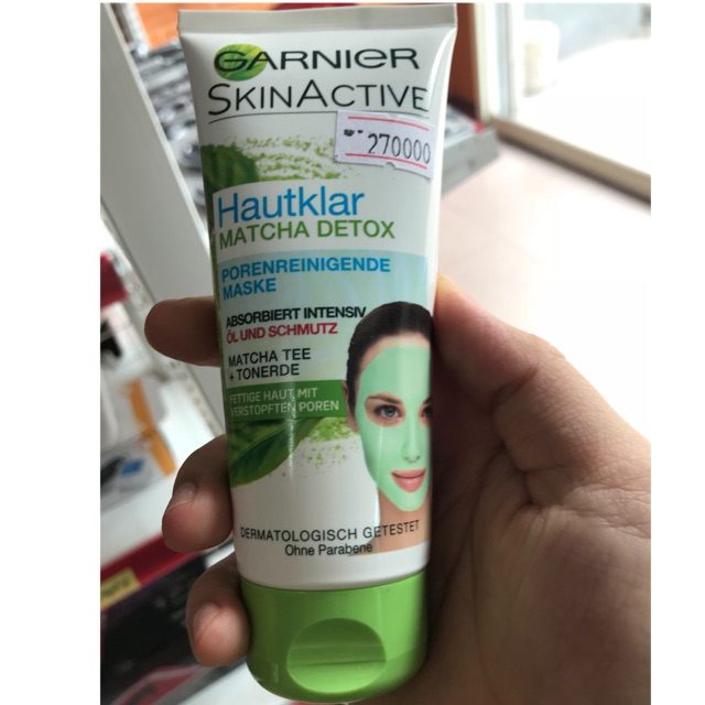 MẶT NẠ THẢI ĐỘC GARNIER TRÀ XANH - Đức