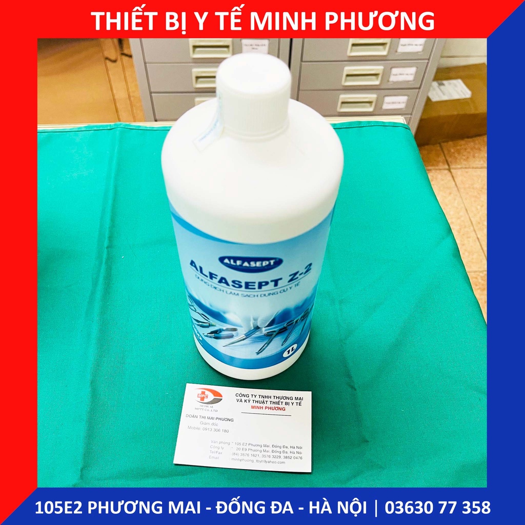 Dung dịch làm sạch dụng cụ y tế ALFASEPT Z- 2