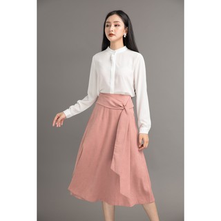Chân váy dài thắt nơ eo - 20Again