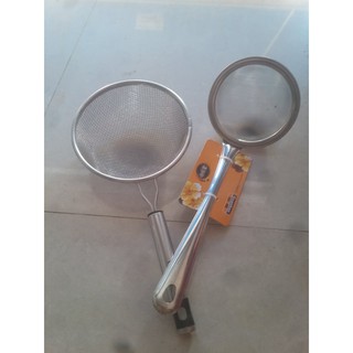 sét 1 rây 2 lớp sz 14cm, 1 rây cán dài sz 10cm