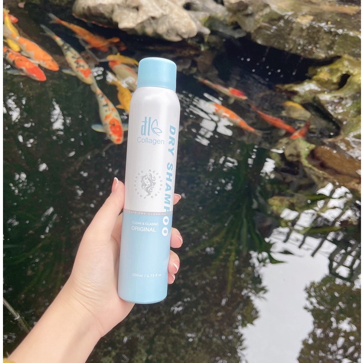 Dầu Gội Khô DL Collagen 200ml.