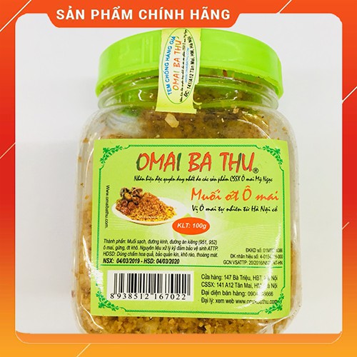 Muối Ô Mai Bà Thu - Muối Ô Mai