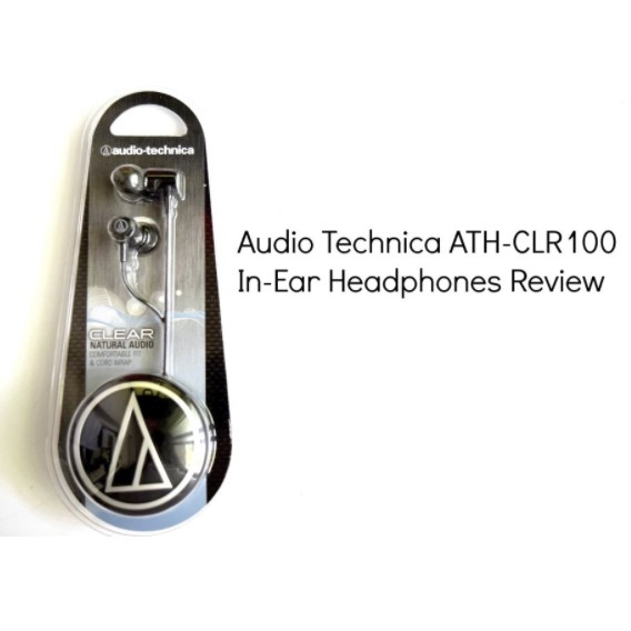 Tai nghe nhét tai Audio-technica thời trang ATH-CL (Đen)