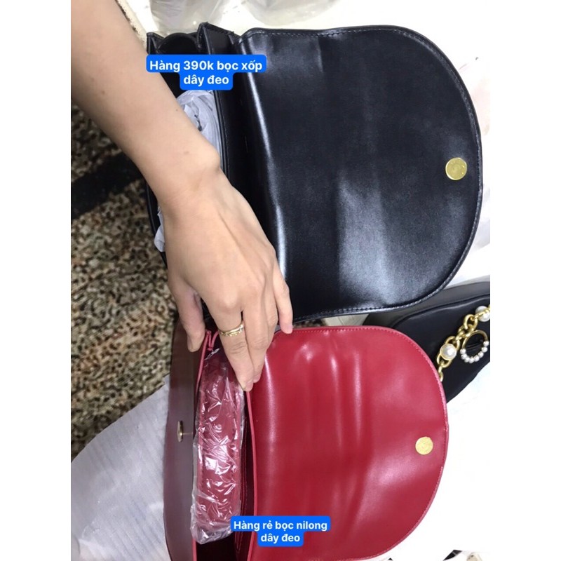 Túi Nữ CNK Túi Yên Ngựa Gabine Saddle Bag New 2021