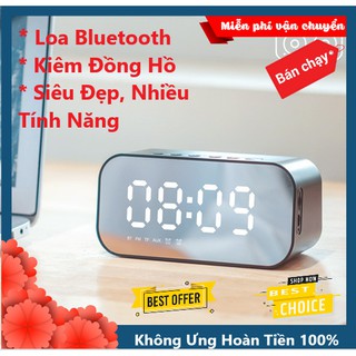 [Siêu Phẩm Loại 1] Loa Bluetooth Không Dây Havit S10 Kiêm Đồng Hồ Báo Thức Âm Thanh Siêu Bass- Màn Hình Soi Gương