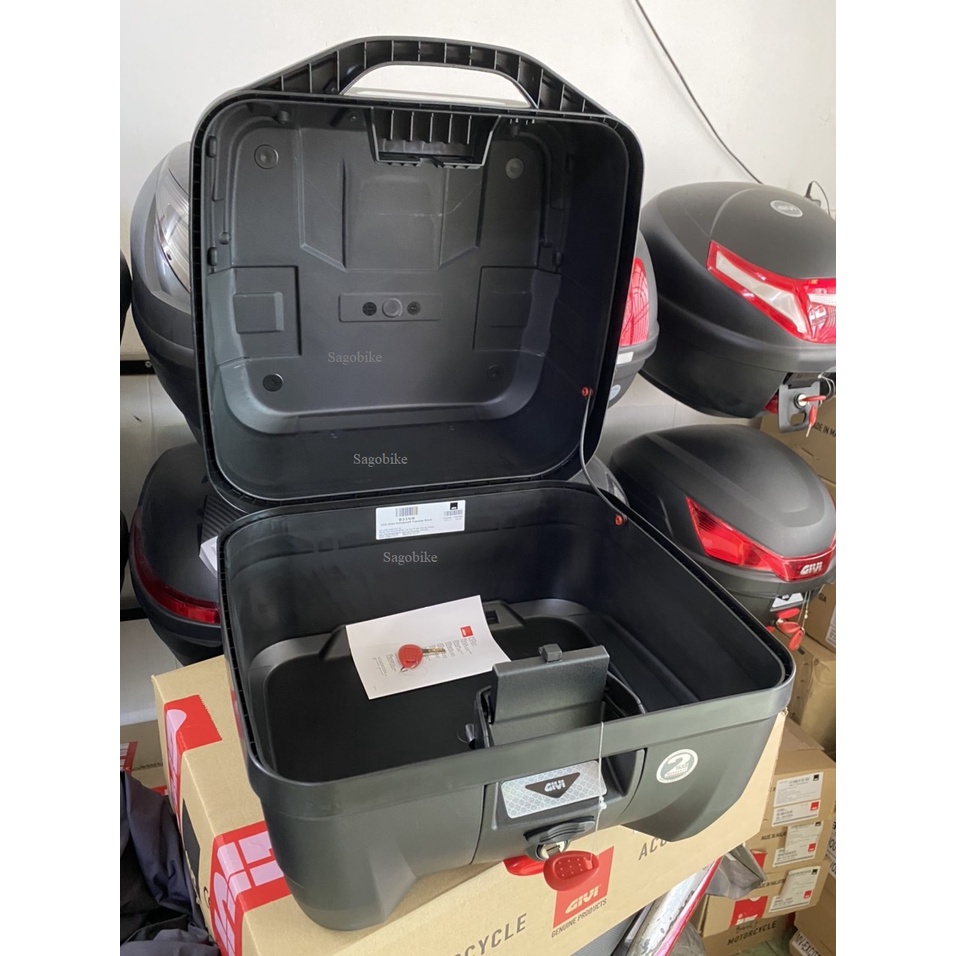 Thùng givi B33NM, thùng givi 33 lit kèm đế, ốc gắn, bảo hành chính hãng 2 năm