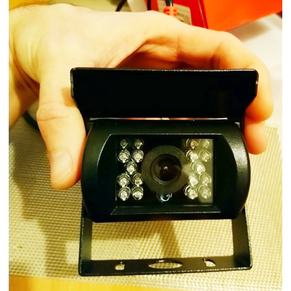 Camera Chiếu Hậu 18 Bóng LED Hồng Ngoại Chống Nước Cho Ô Tô Xe Tải 12V 24V | BigBuy360 - bigbuy360.vn