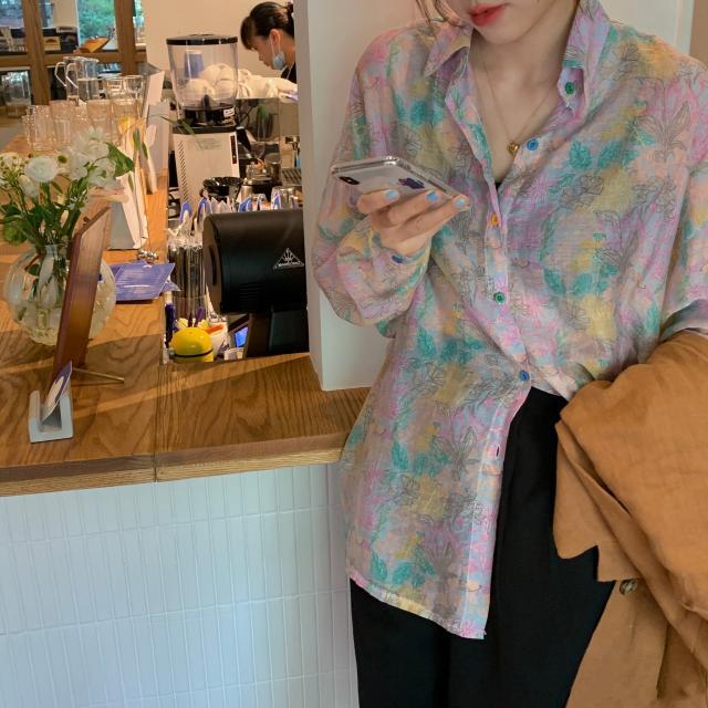 Áo Khoác + Áo Khoác Họa Tiết Tranh Sơn Dầu Kiểu Retro Cá Tính Cho Nữ (15 Ngày) | BigBuy360 - bigbuy360.vn